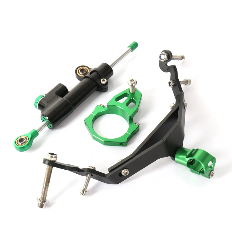 Motorcycle Steering Damper Bracket Stabilizer Mounting Kit Aluminum For Kawasaki Z900RS z900rs Z 900 RS 2018-2025