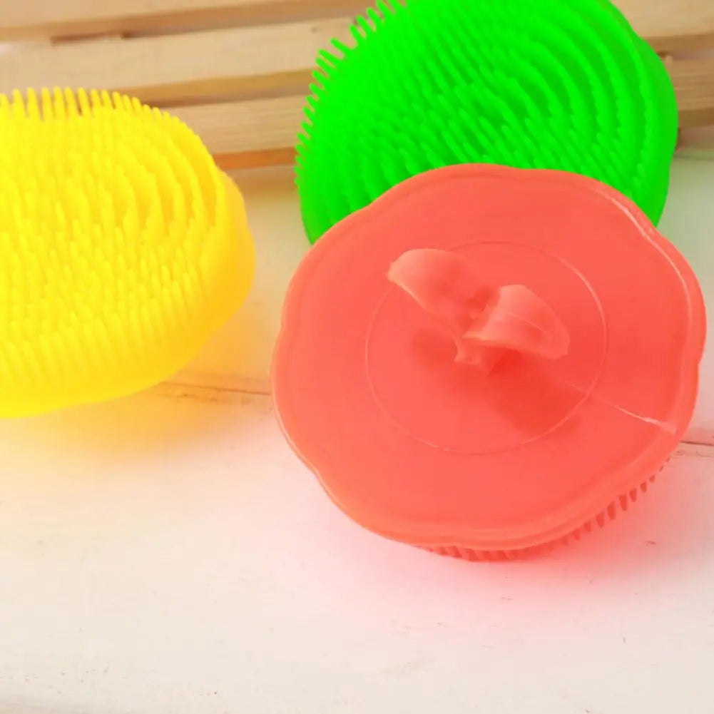 Soft Silicone Shampoo Brush Head Massage Brush Personal Care Bathroom Products Hair Washing Hair Scalp Massage Comb