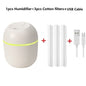 Ultrasonic Mini Air Humidifier Aroma Essential Oil Diffuser For Car USB Fogger Mist Maker with LED Night Lamp Home Appliance