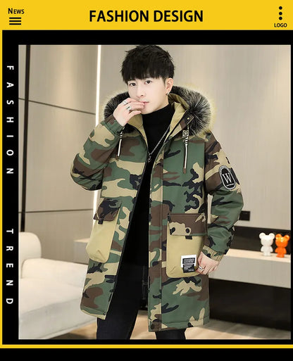 Thick Fleece Hooded Parka - Trendy Winter Jacket