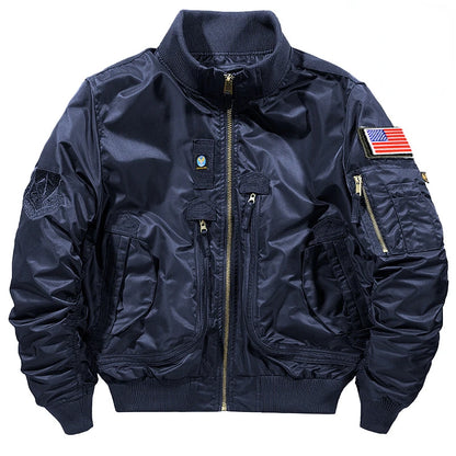 Autumn MA1 Waterproof Bomber Jacket