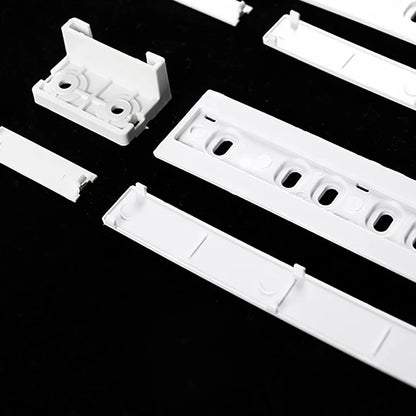 1Set Embedded Refrigerator Slide Rail For Fridge Door Slide Rail Mounting Kit Refrigerator Door Sliding Guide Moving Slide