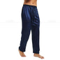 Mens Silk Satin Pajamas Pyjamas Pants Lounge Pants  Sleep Bottoms Free p&p S M L XL 2XL 3XL 4XL Plus