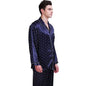 Mens Silk Satin Pajamas Set   Pyjamas  Set   PJS  Sleepwear Set   Loungewear U.S,S,M,L,XL,XXL,3XL , 4XL