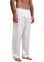 Mens Silk Satin Pajamas Pyjamas Pants Lounge Pants  Sleep Bottoms Free p&p S M L XL 2XL 3XL 4XL Plus