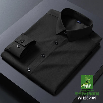 Men's Anti-Wrinkle Slim Fit Dress Shirt