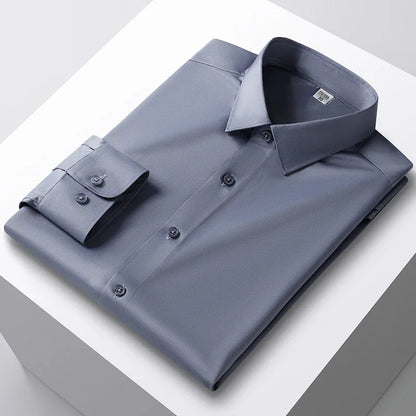 Men's Non-Iron Silk Slim Fit Shirt