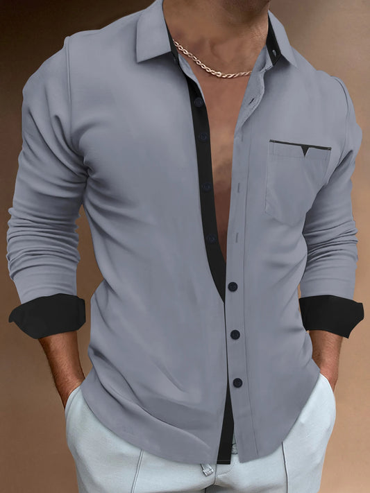 2024 Spliced Fashion Shirt