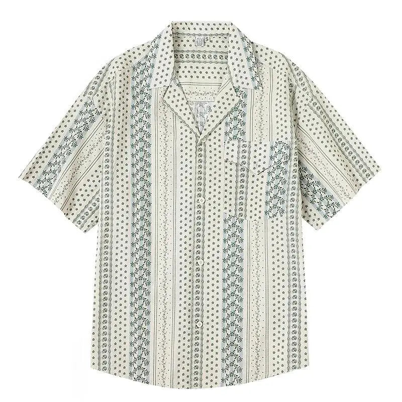 Korean Summer Casual Short-Sleeved Shirt