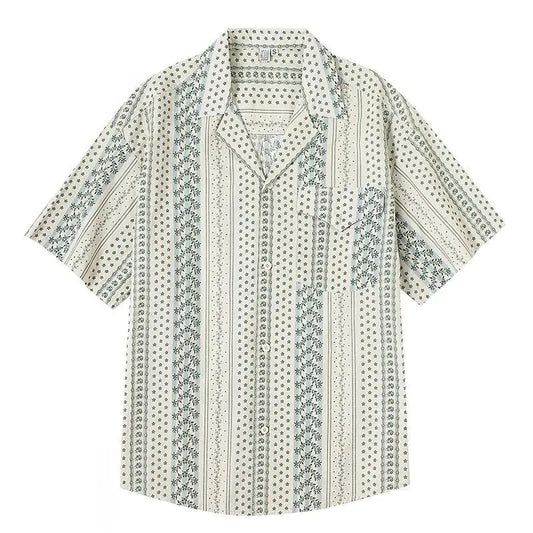 Korean Summer Casual Short-Sleeved Shirt