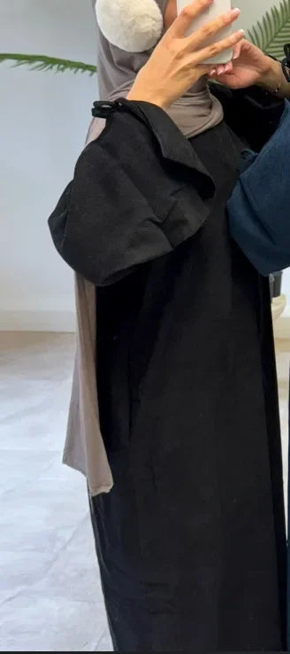 2025 Modest Winter Corduroy Abaya