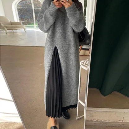 Winter Women Knitted Dress