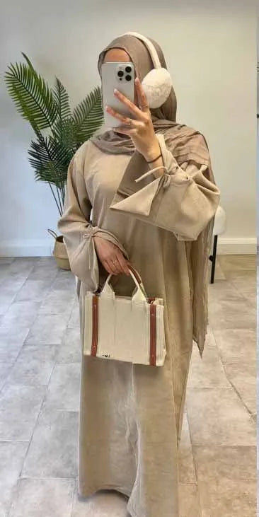 2025 Modest Winter Corduroy Abaya